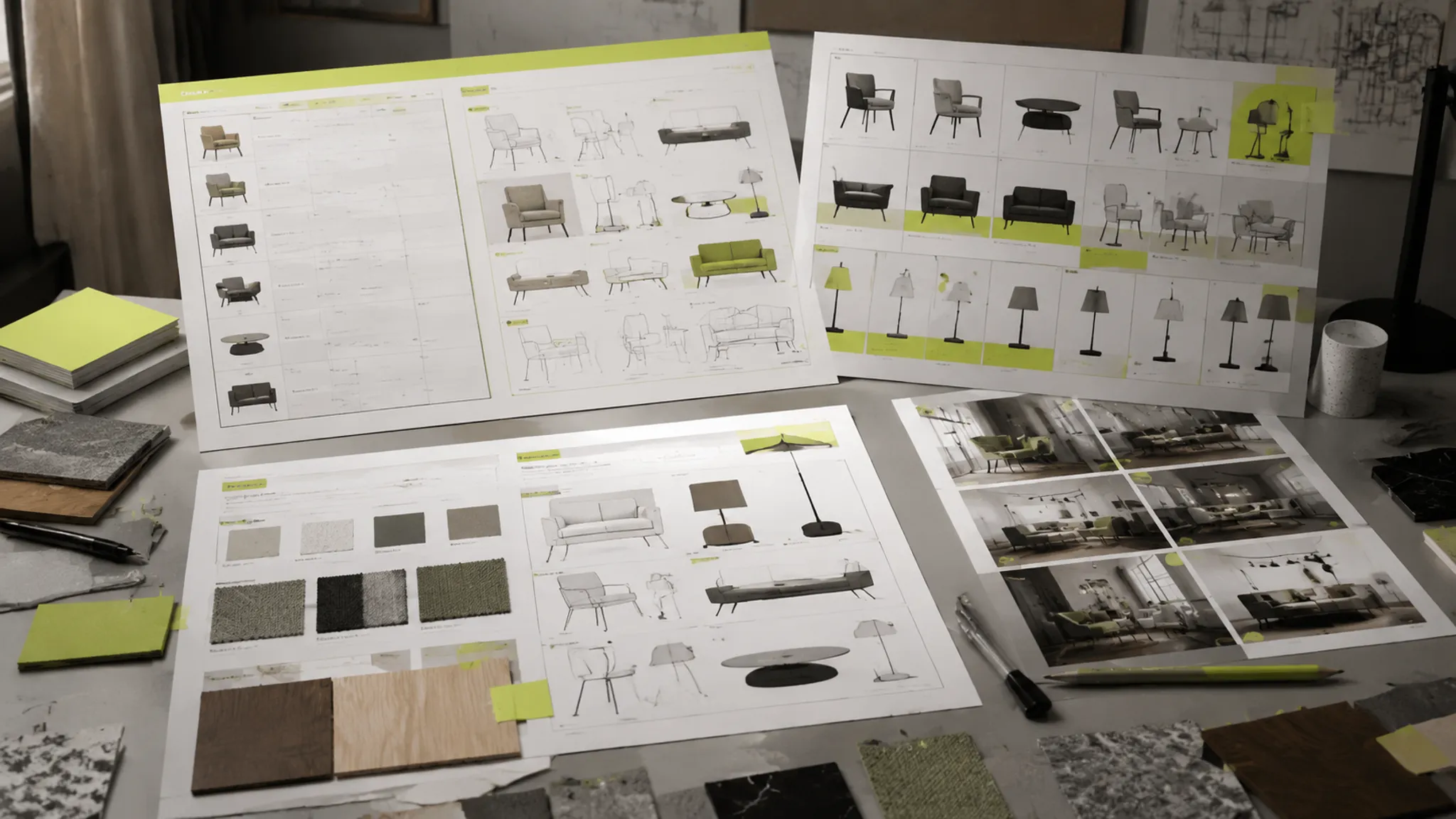Assembling Product Inputs for a Concept Render Brief