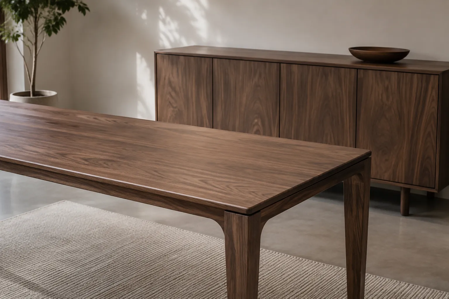 Reviewing Wood Grain Scale and Direction in Furniture Renders